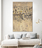 Visitors From Afar by Daleno Art on GIANT ART - gold abstract abstrait 
