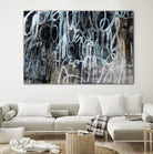 Skip the Small Talk by Daleno Art on GIANT ART - white abstract