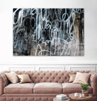 Skip the Small Talk by Daleno Art on GIANT ART - white abstract