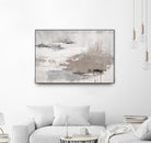 Houston is Calling by Daleno Art on GIANT ART - white abstract abstrait 