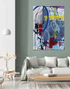 Live for the Applause II by Daleno Art on GIANT ART - red abstract