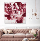 Shirley Shake by Daleno Art on GIANT ART - red abstract abstrait 