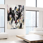 Cliff Divers by Daleno Art on GIANT ART - red abstract abstrait 