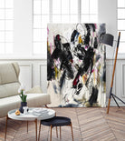 Cliff Divers by Daleno Art on GIANT ART - red abstract abstrait 