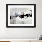 Harbor of Industry by Daleno Art on GIANT ART - red abstract abstract