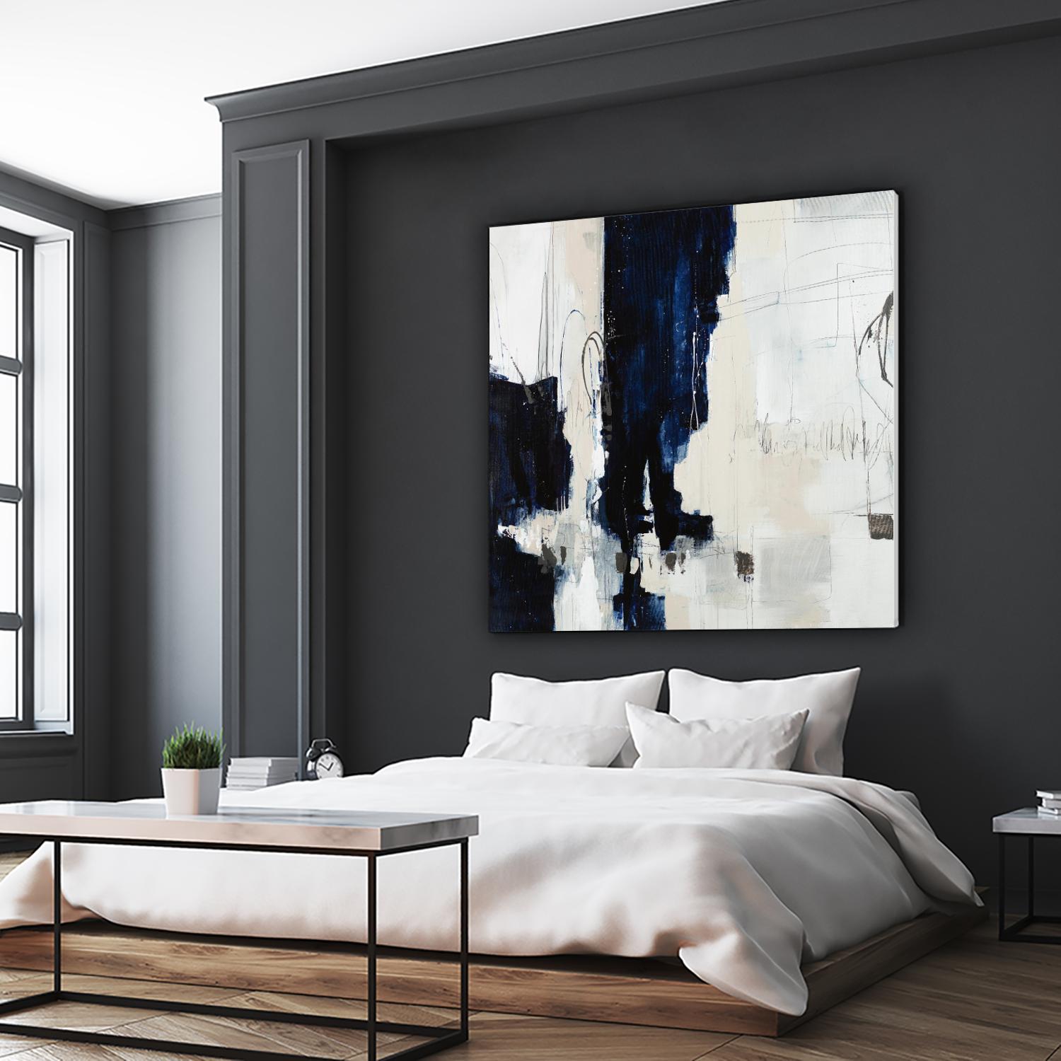 Underground Mechanics by Daleno Art on GIANT ART - blue abstract abstrait 