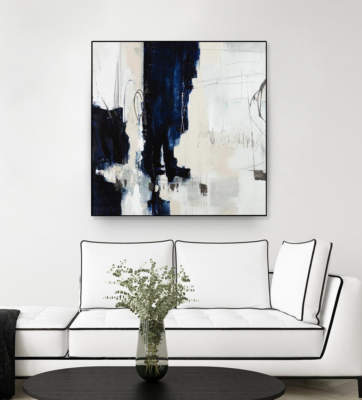 Underground Mechanics by Daleno Art on GIANT ART - blue abstract abstrait 