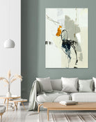 Outburst V by Daleno Art on GIANT ART - orange abstract abstract