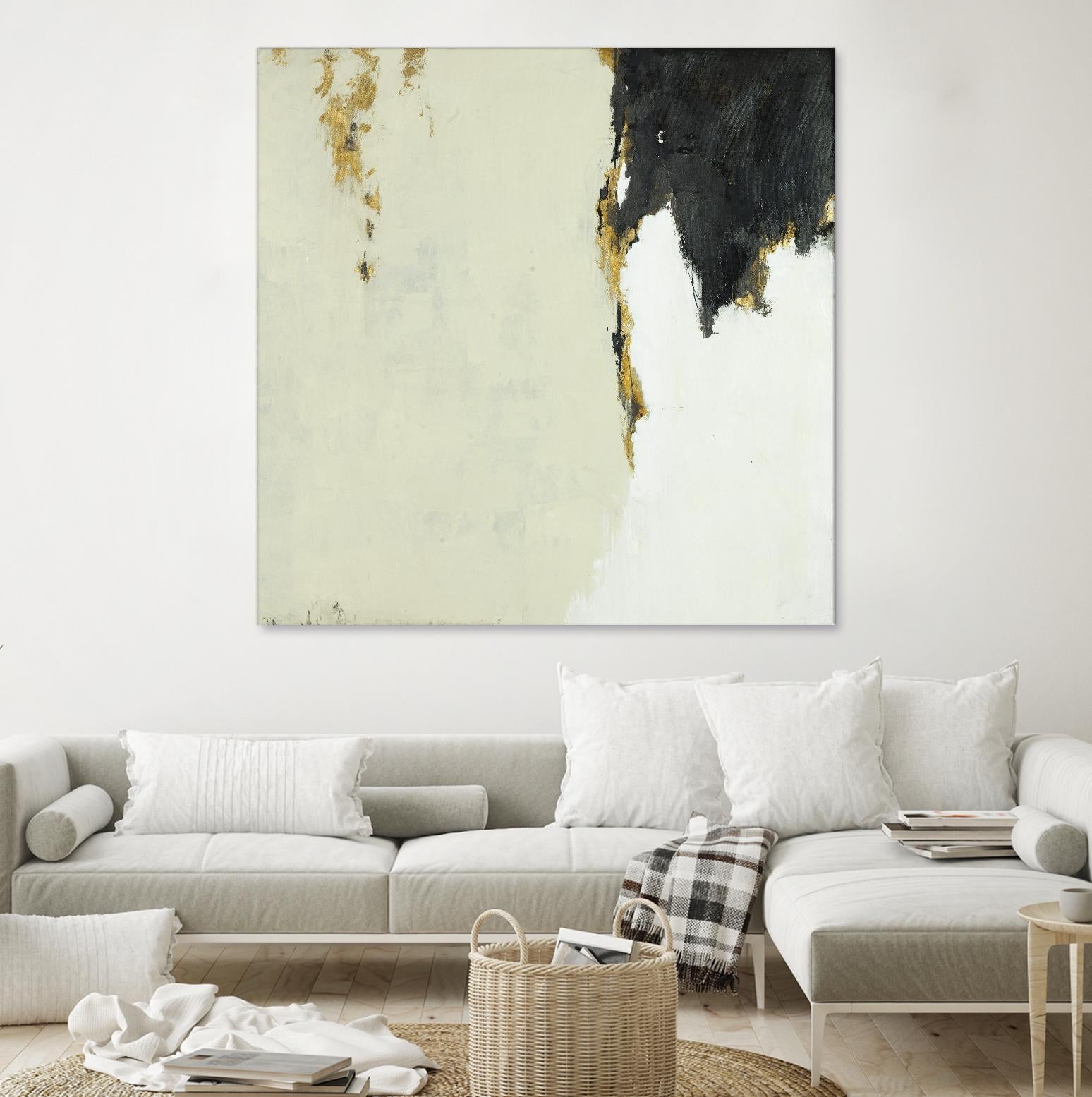 Get Rich Fast by Daleno Art on GIANT ART - gold abstract abstrait 