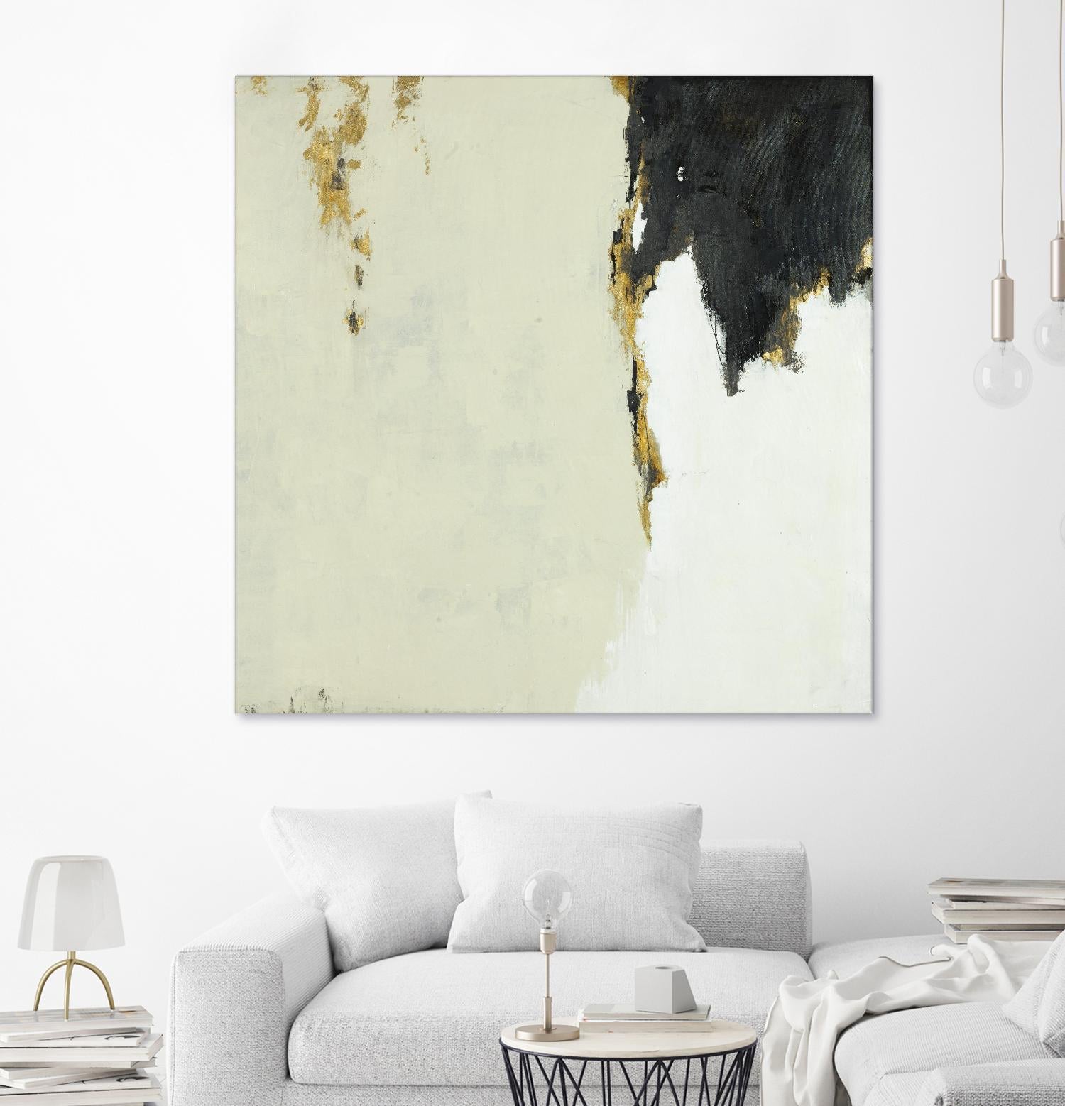 Get Rich Fast by Daleno Art on GIANT ART - gold abstract abstrait 