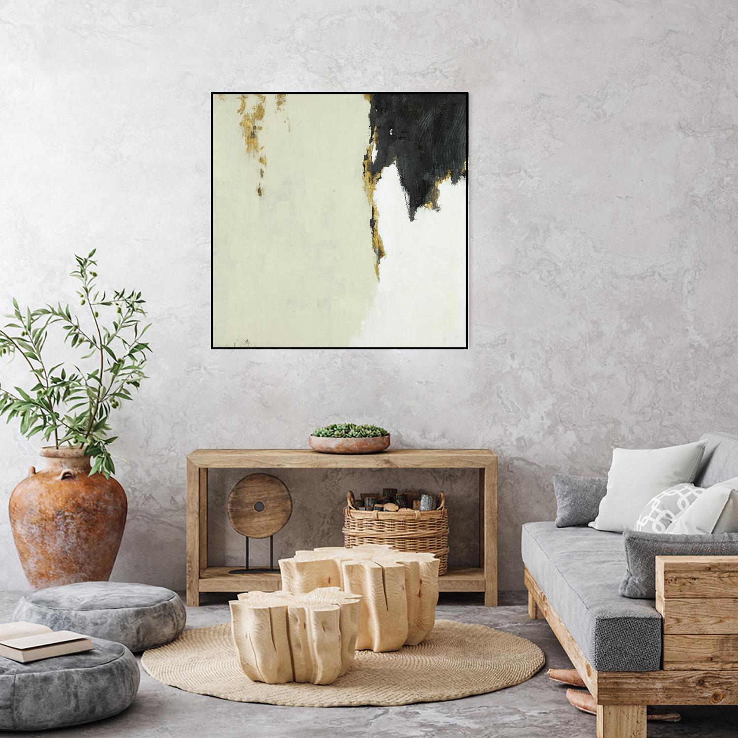 Get Rich Fast by Daleno Art on GIANT ART - gold abstract abstrait 