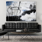 About That Twirl by Daleno Art on GIANT ART - black abstract