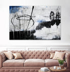 About That Twirl by Daleno Art on GIANT ART - black abstract