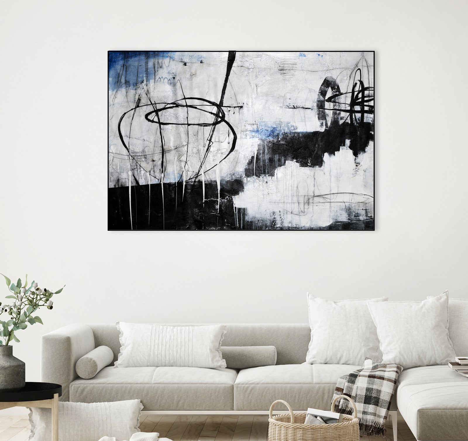 About That Twirl by Daleno Art on GIANT ART - black abstract