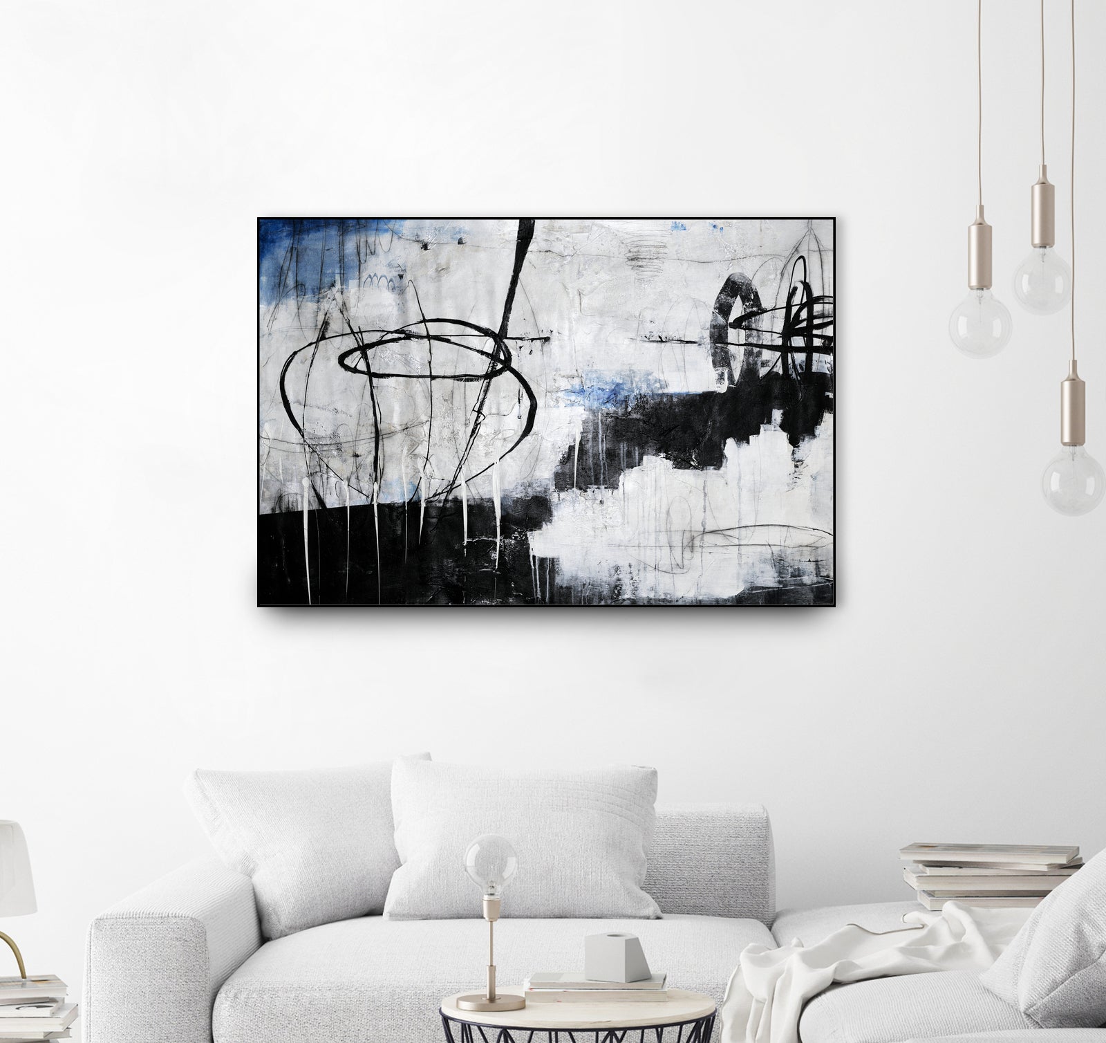 About That Twirl by Daleno Art on GIANT ART - black abstract