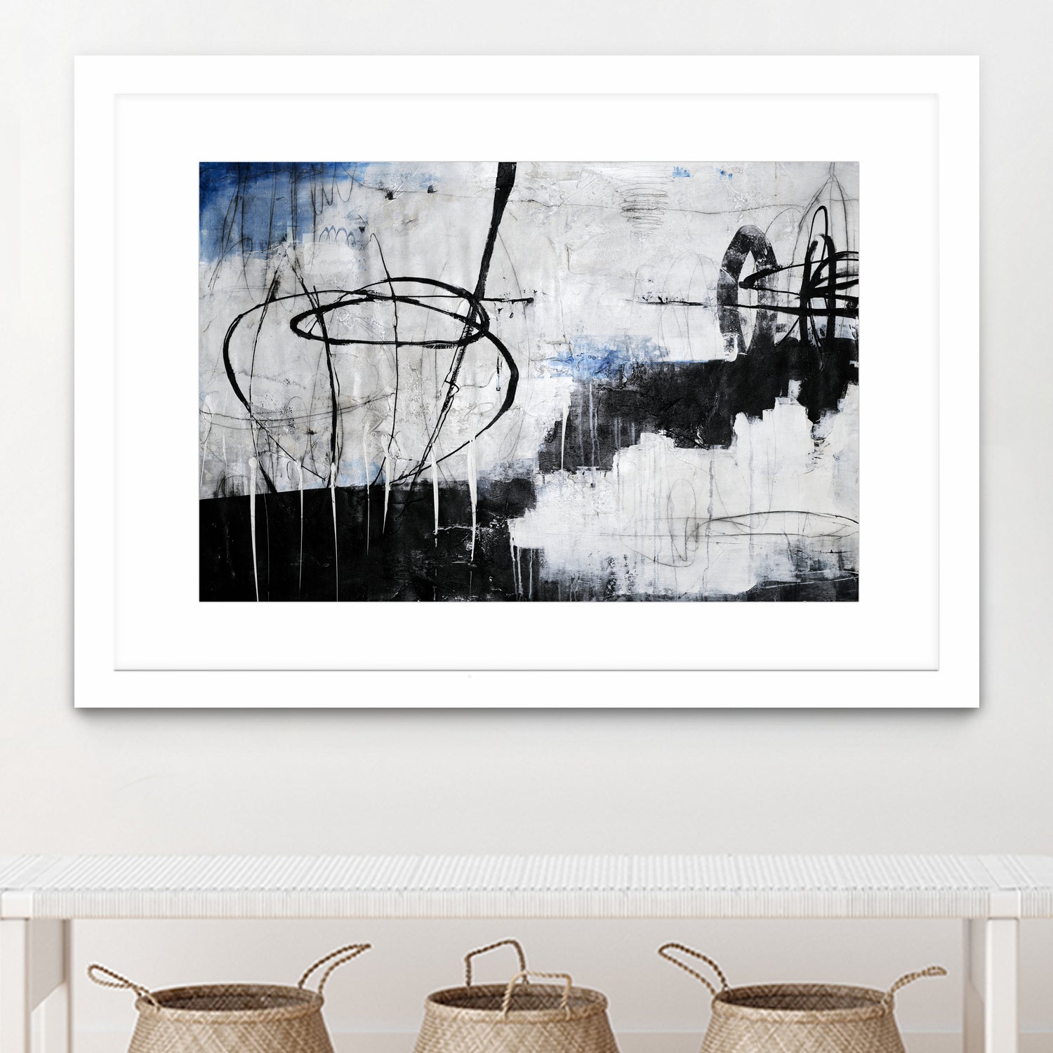 About That Twirl by Daleno Art on GIANT ART - black abstract