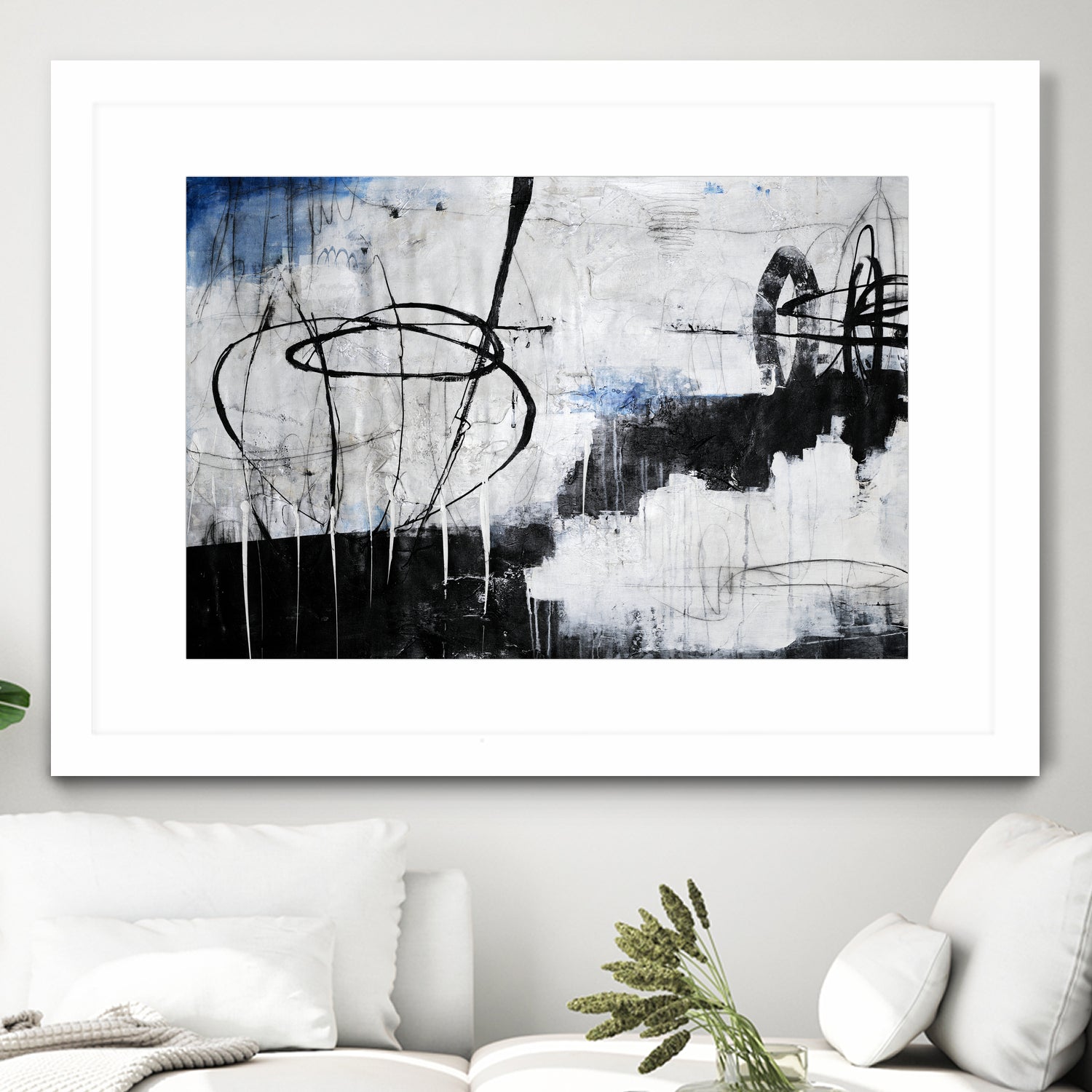 About That Twirl by Daleno Art on GIANT ART - black abstract