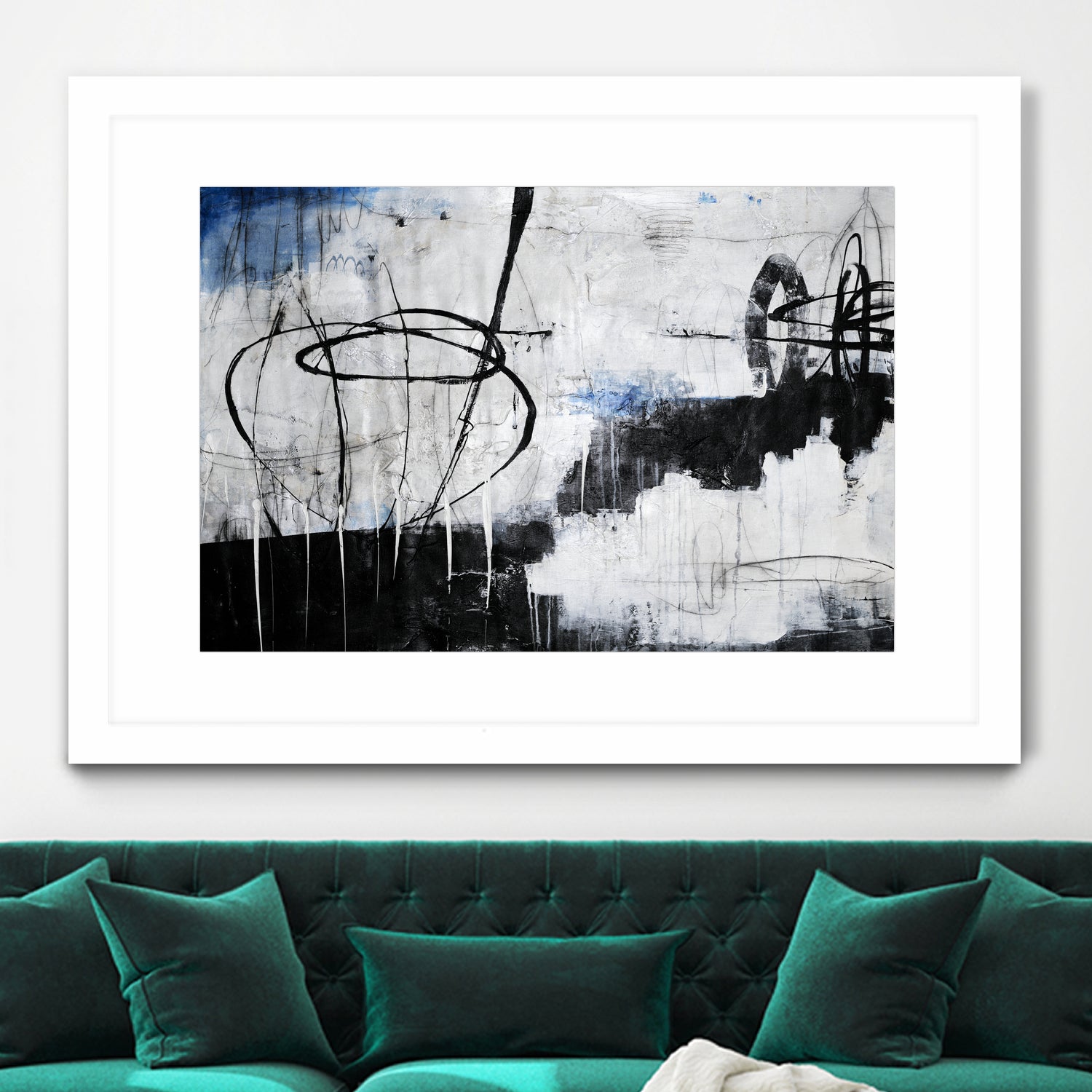 About That Twirl by Daleno Art on GIANT ART - black abstract