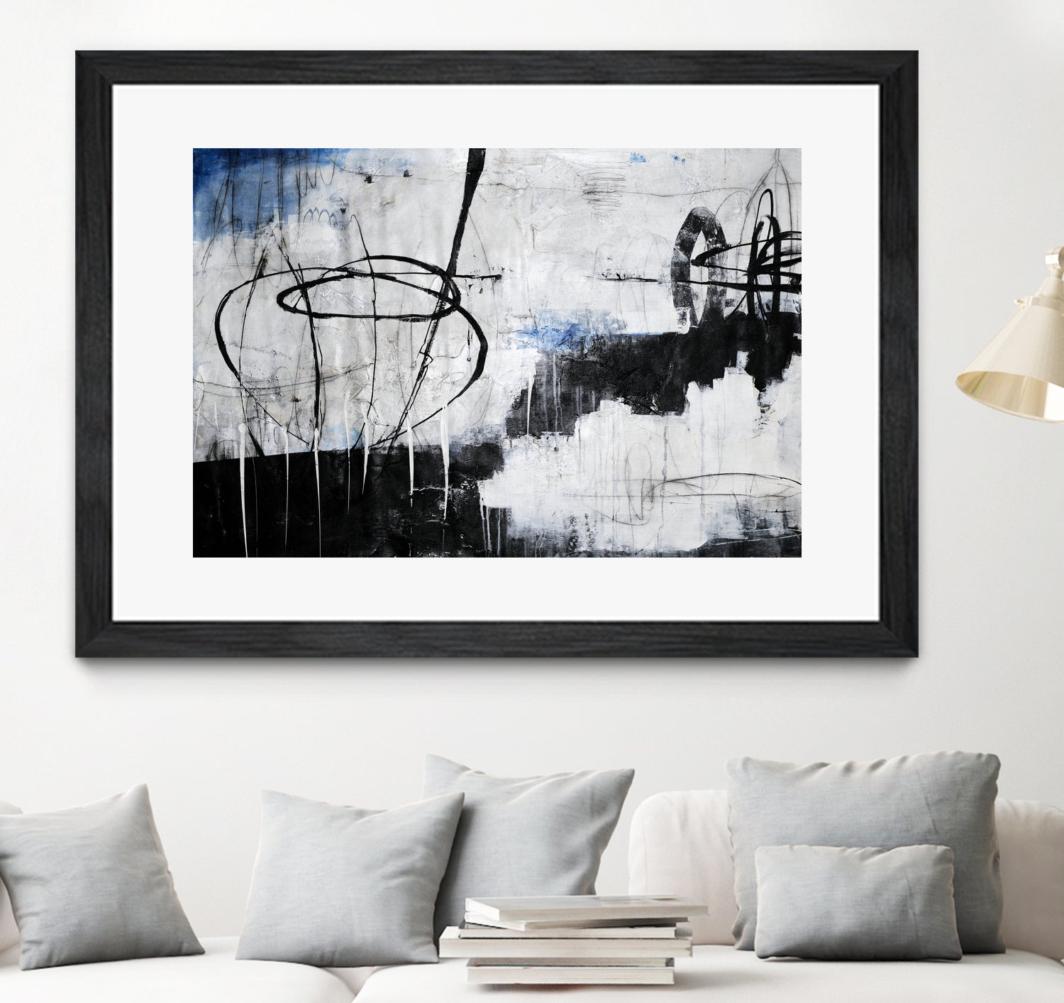 About That Twirl by Daleno Art on GIANT ART - black abstract