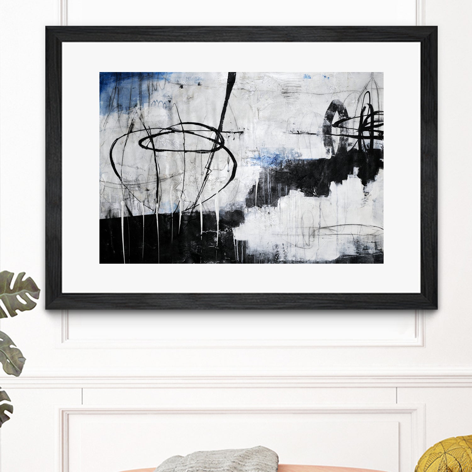 About That Twirl by Daleno Art on GIANT ART - black abstract