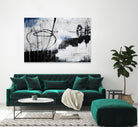 About That Twirl by Daleno Art on GIANT ART - black abstract