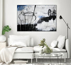 About That Twirl by Daleno Art on GIANT ART - black abstract