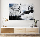 About That Twirl by Daleno Art on GIANT ART - black abstract