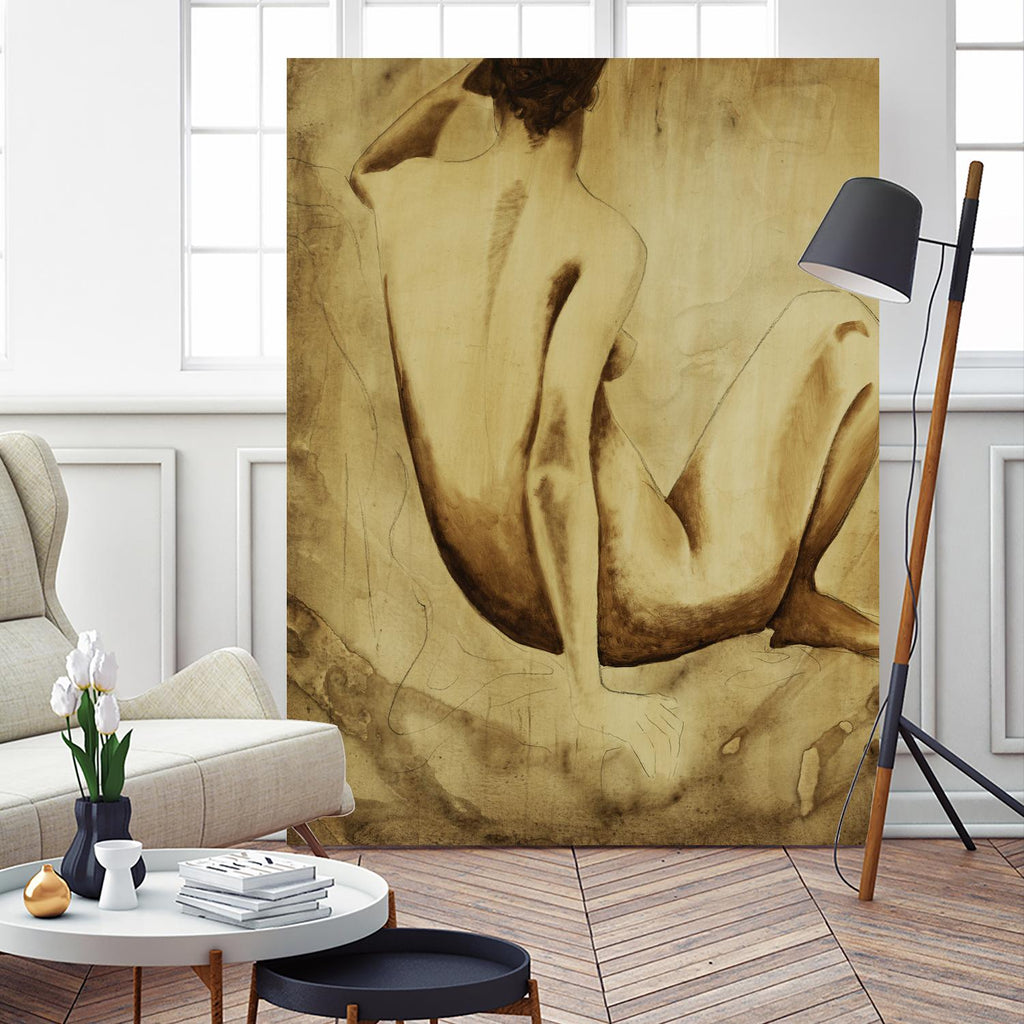 Daydreamer I by Daleno Art on GIANT ART - figurative  nude