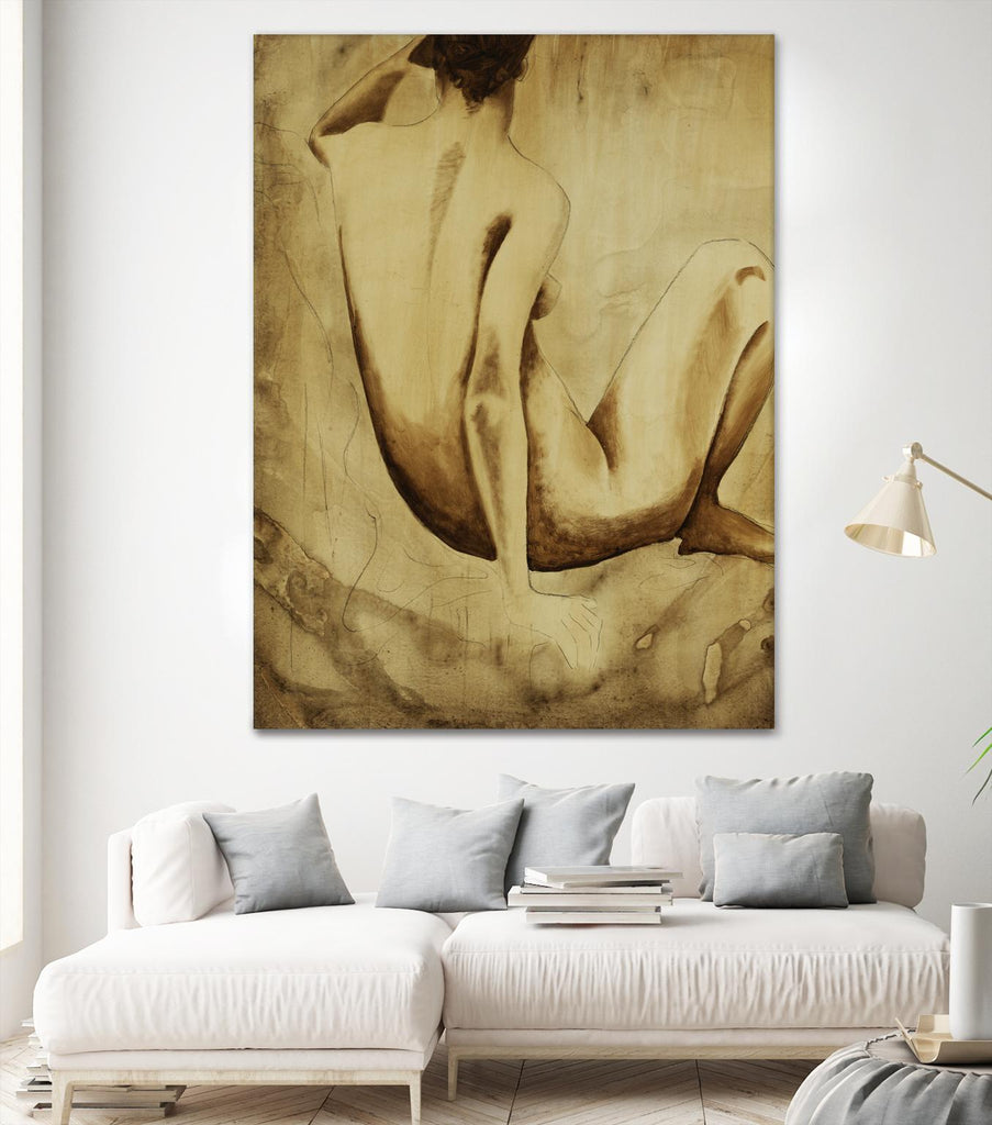 Daydreamer I by Daleno Art on GIANT ART - figurative  nude