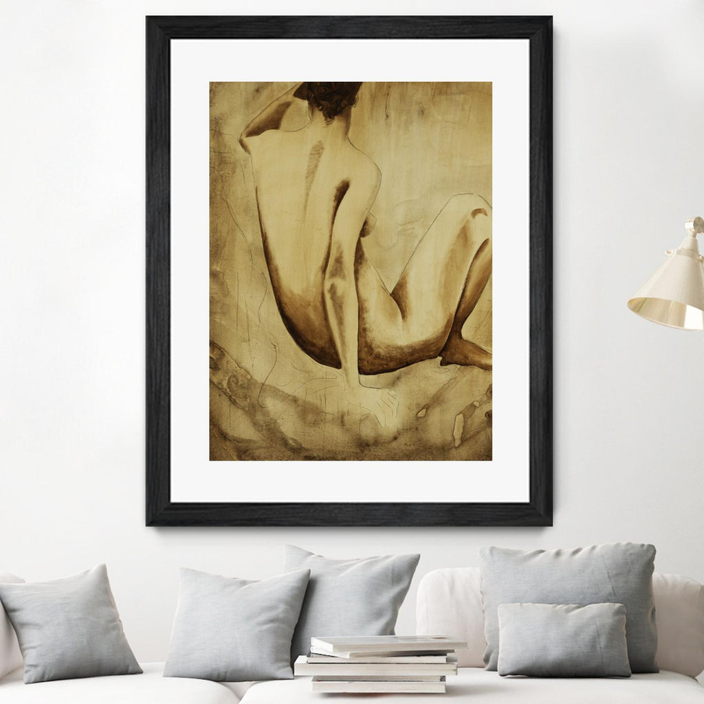 Daydreamer I by Daleno Art on GIANT ART - figurative  nude