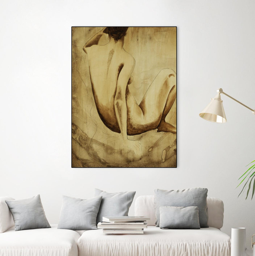 Daydreamer I by Daleno Art on GIANT ART - figurative  nude