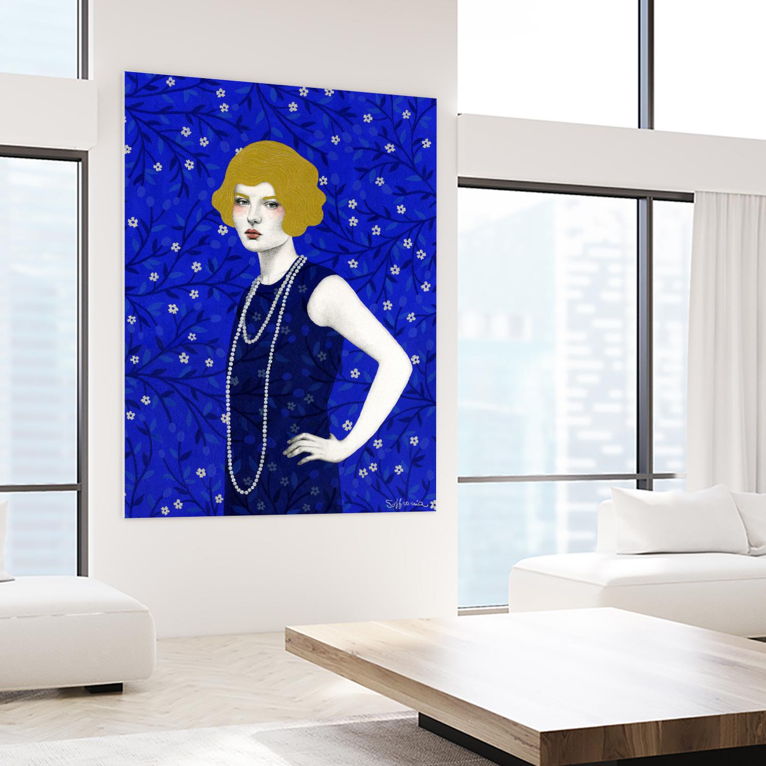 Zelda by Sofia Bonati on GIANT ART - yellow men and women