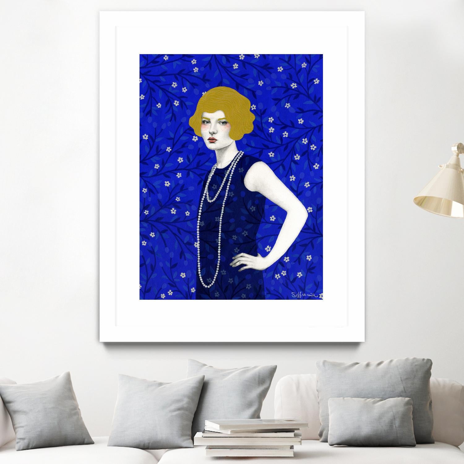 Zelda by Sofia Bonati on GIANT ART - yellow men and women