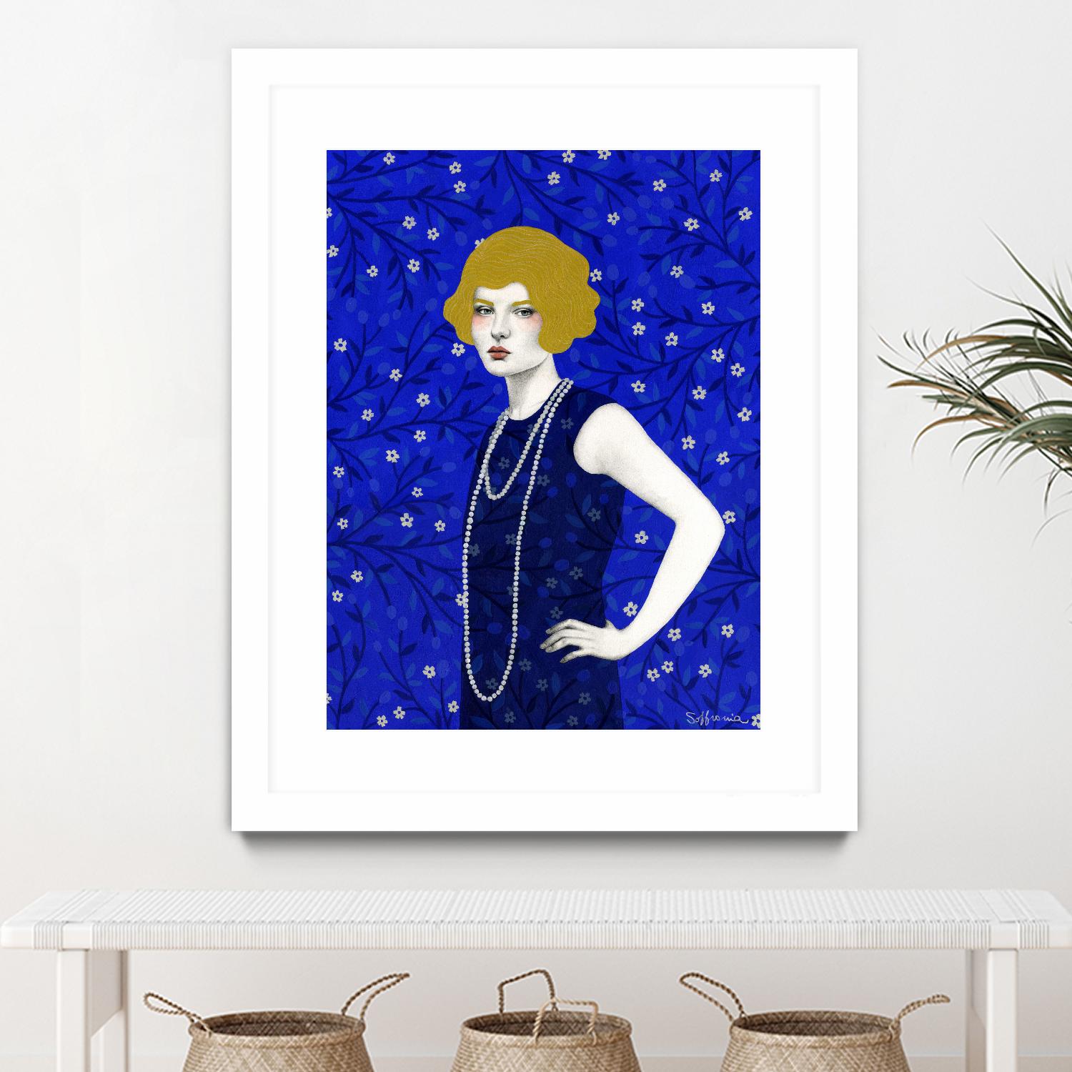 Zelda by Sofia Bonati on GIANT ART - yellow men and women