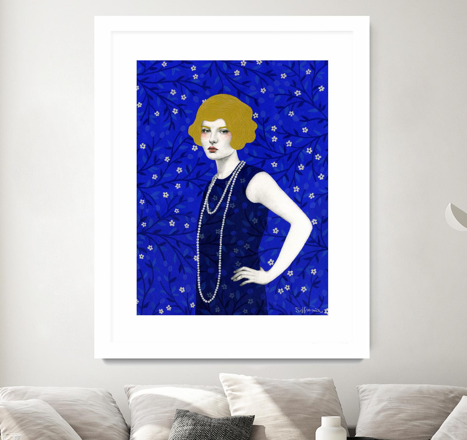 Zelda by Sofia Bonati on GIANT ART - yellow men and women