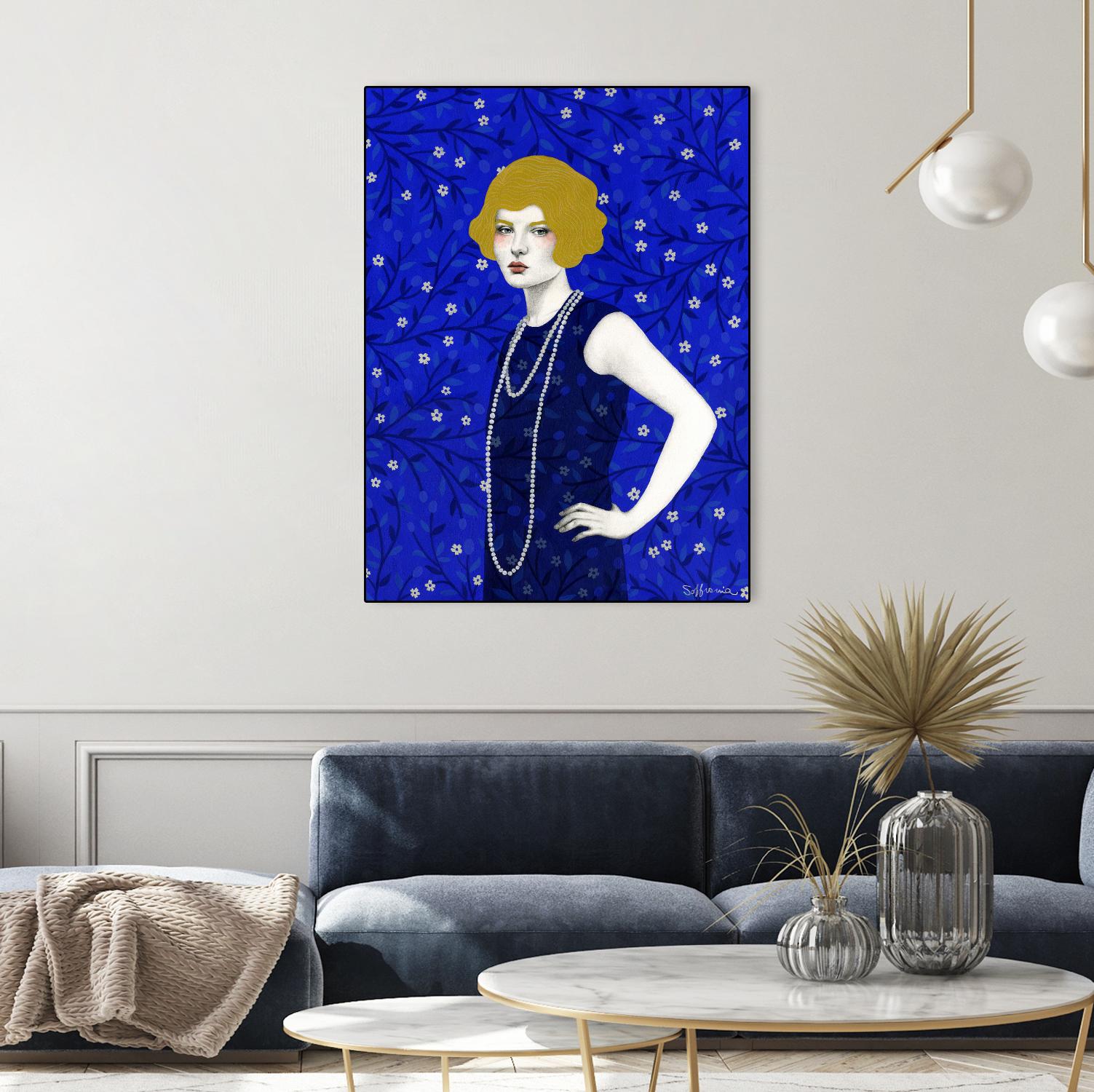 Zelda by Sofia Bonati on GIANT ART - yellow men and women