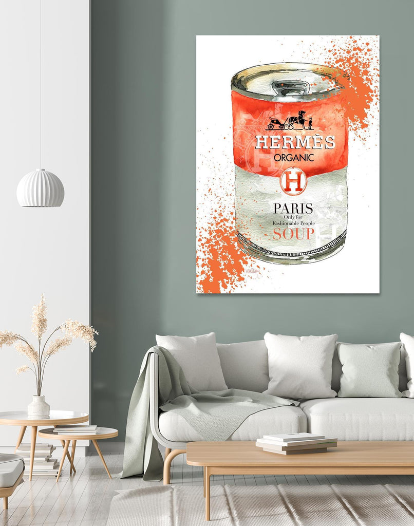 Hermes Soup by Mercedes Lopez Charro on GIANT ART