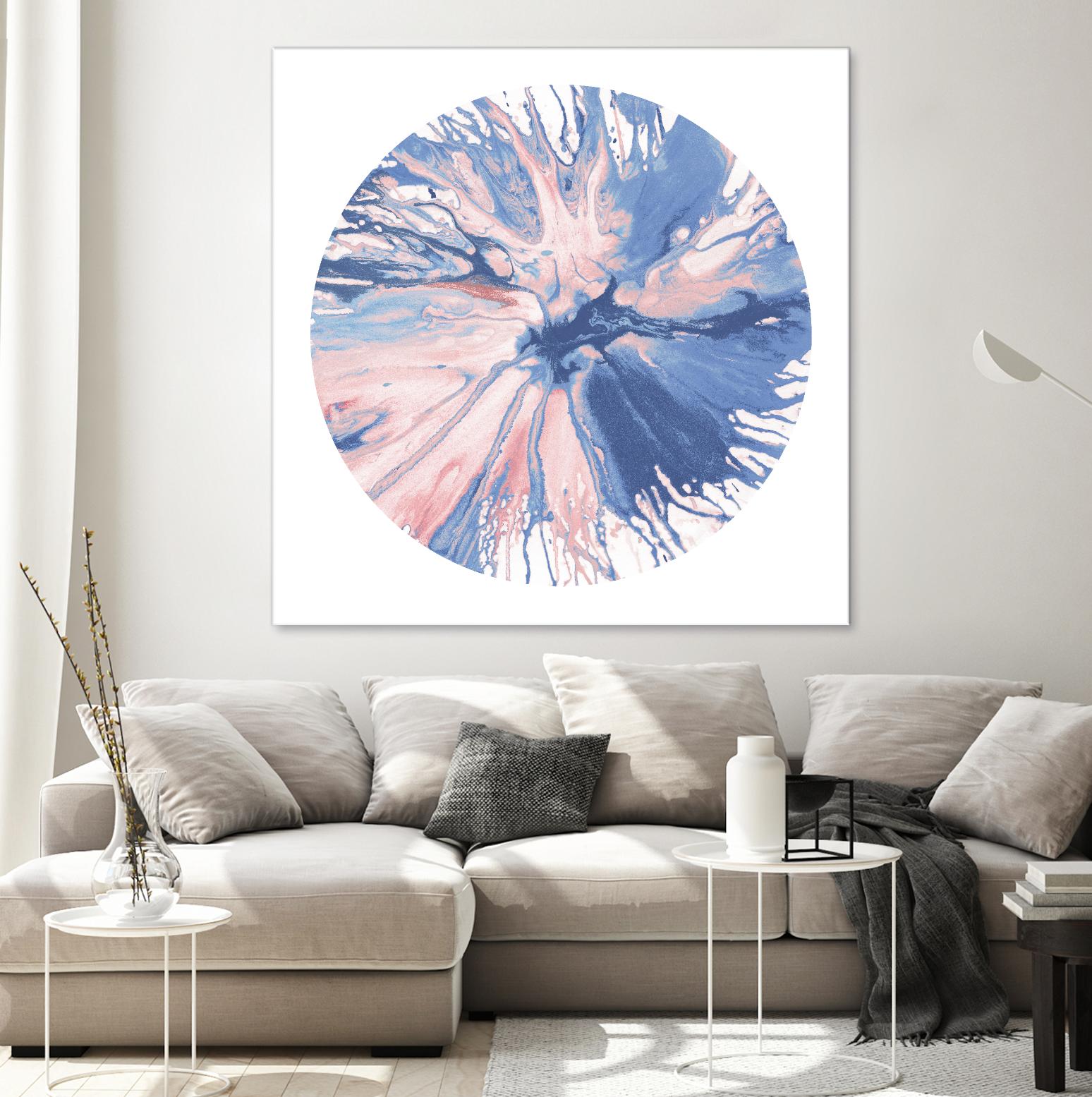 Spin Art 21 by Kyle Goderwis on GIANT ART - purple abstract