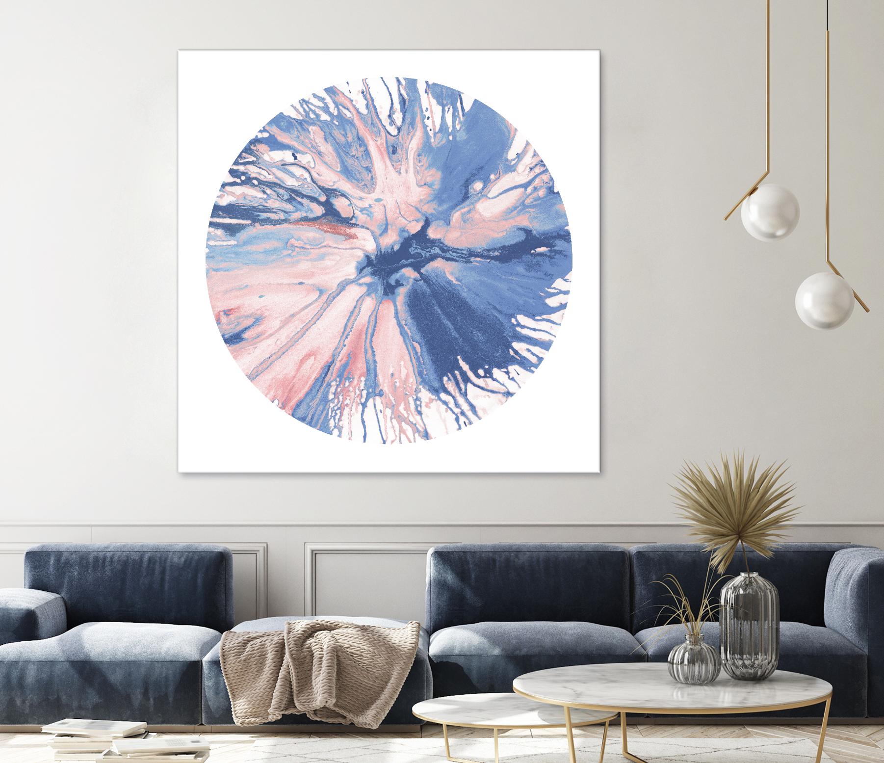 Spin Art 21 by Kyle Goderwis on GIANT ART - purple abstract