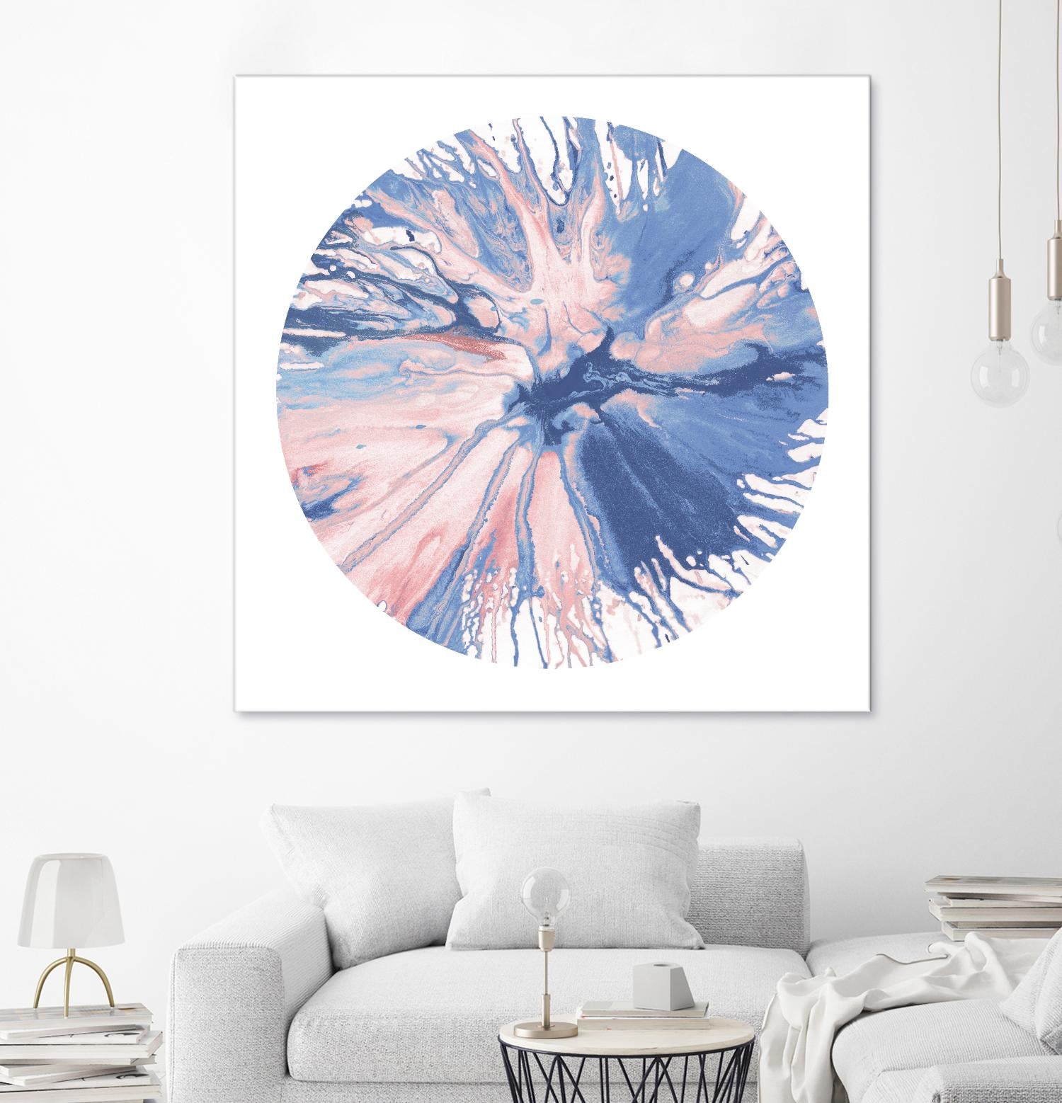 Spin Art 21 by Kyle Goderwis on GIANT ART - purple abstract