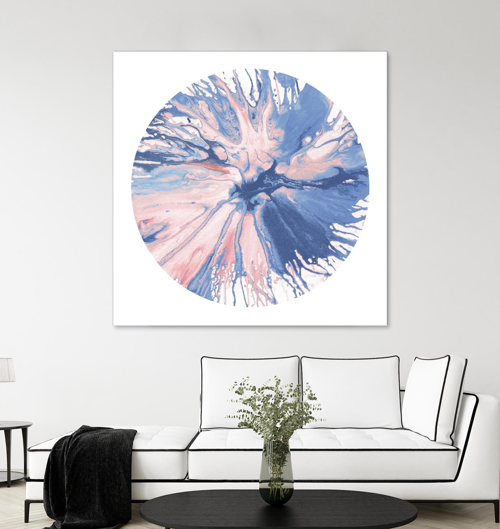 Spin Art 21 by Kyle Goderwis on GIANT ART - purple abstract