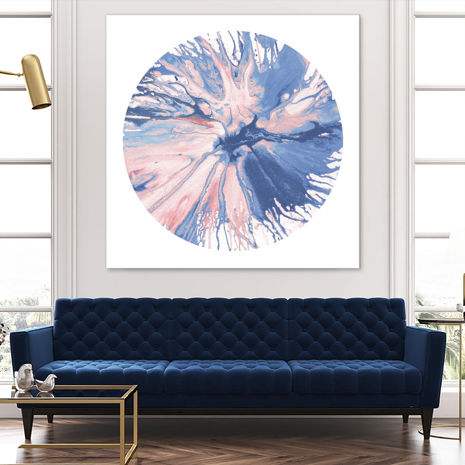 Spin Art 21 by Kyle Goderwis on GIANT ART - purple abstract