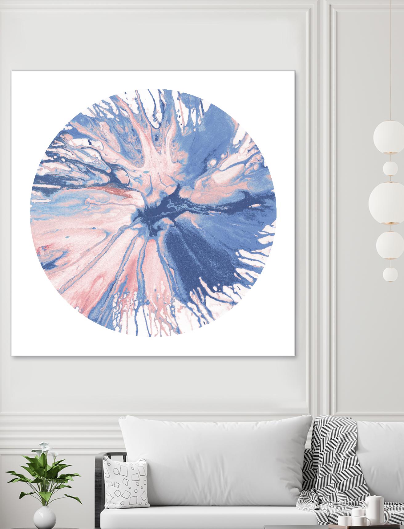 Spin Art 21 by Kyle Goderwis on GIANT ART - purple abstract