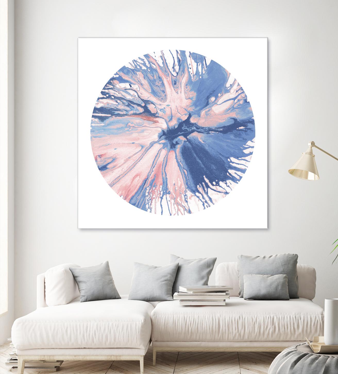 Spin Art 21 by Kyle Goderwis on GIANT ART - purple abstract