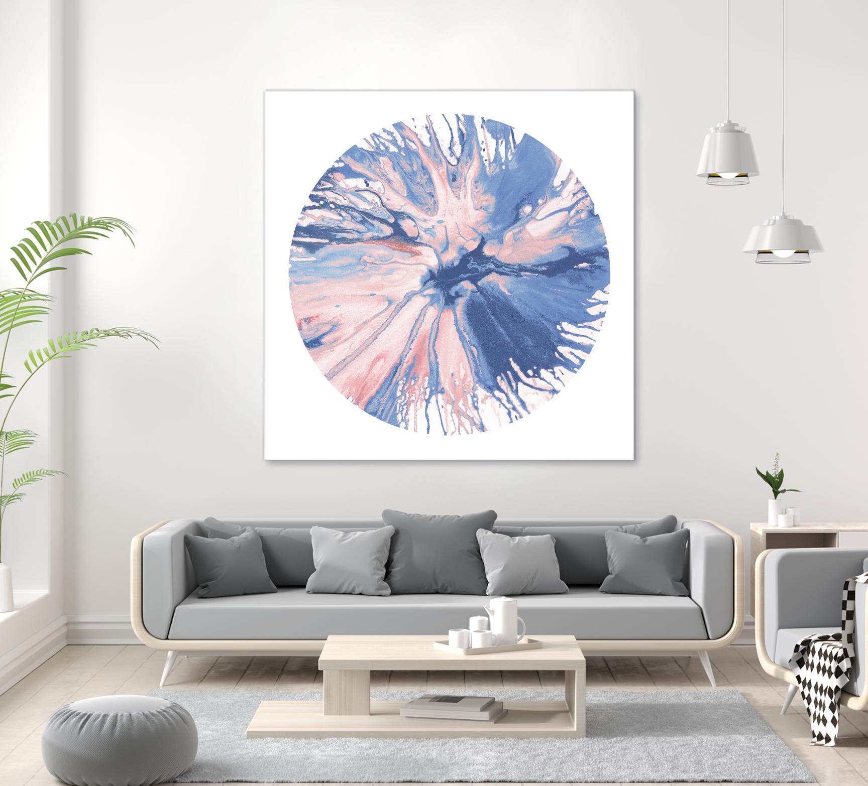 Spin Art 21 by Kyle Goderwis on GIANT ART - purple abstract