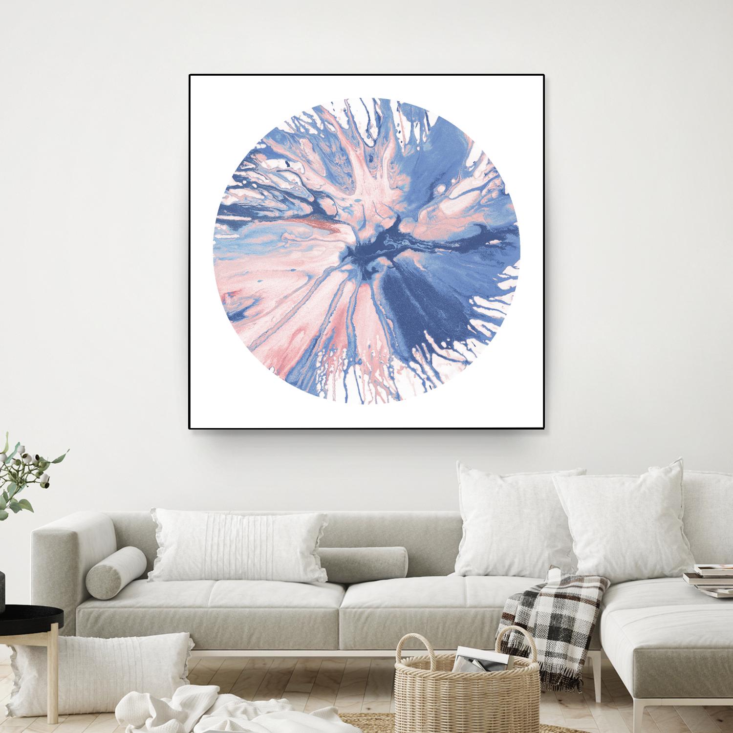 Spin Art 21 by Kyle Goderwis on GIANT ART - purple abstract