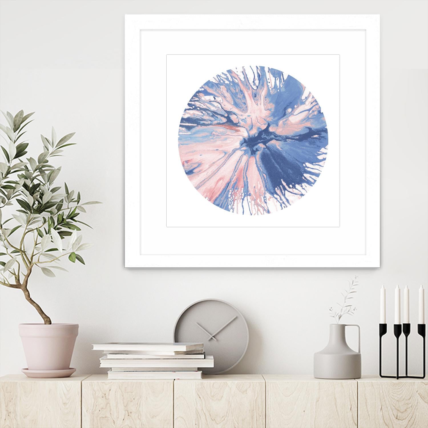 Spin Art 21 by Kyle Goderwis on GIANT ART - purple abstract