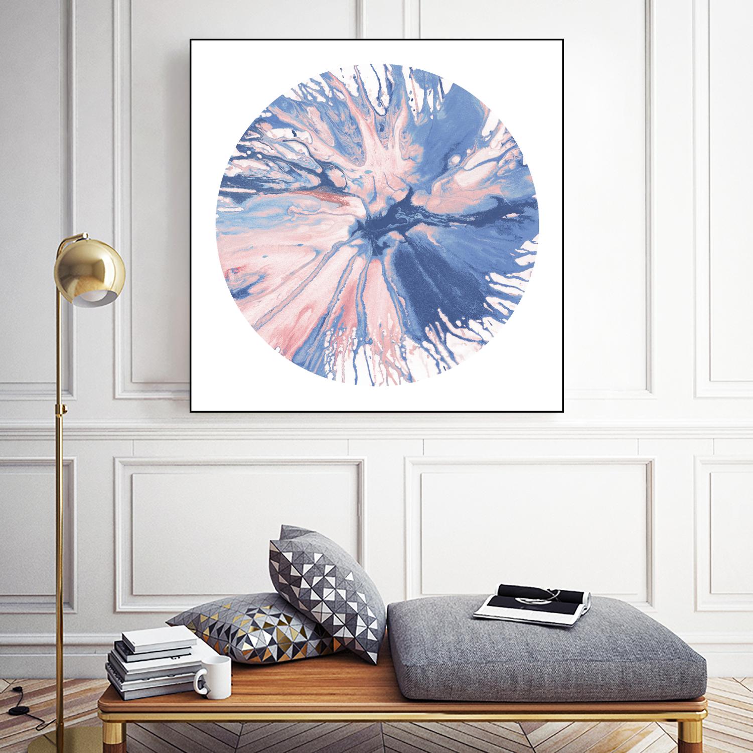 Spin Art 21 by Kyle Goderwis on GIANT ART - purple abstract