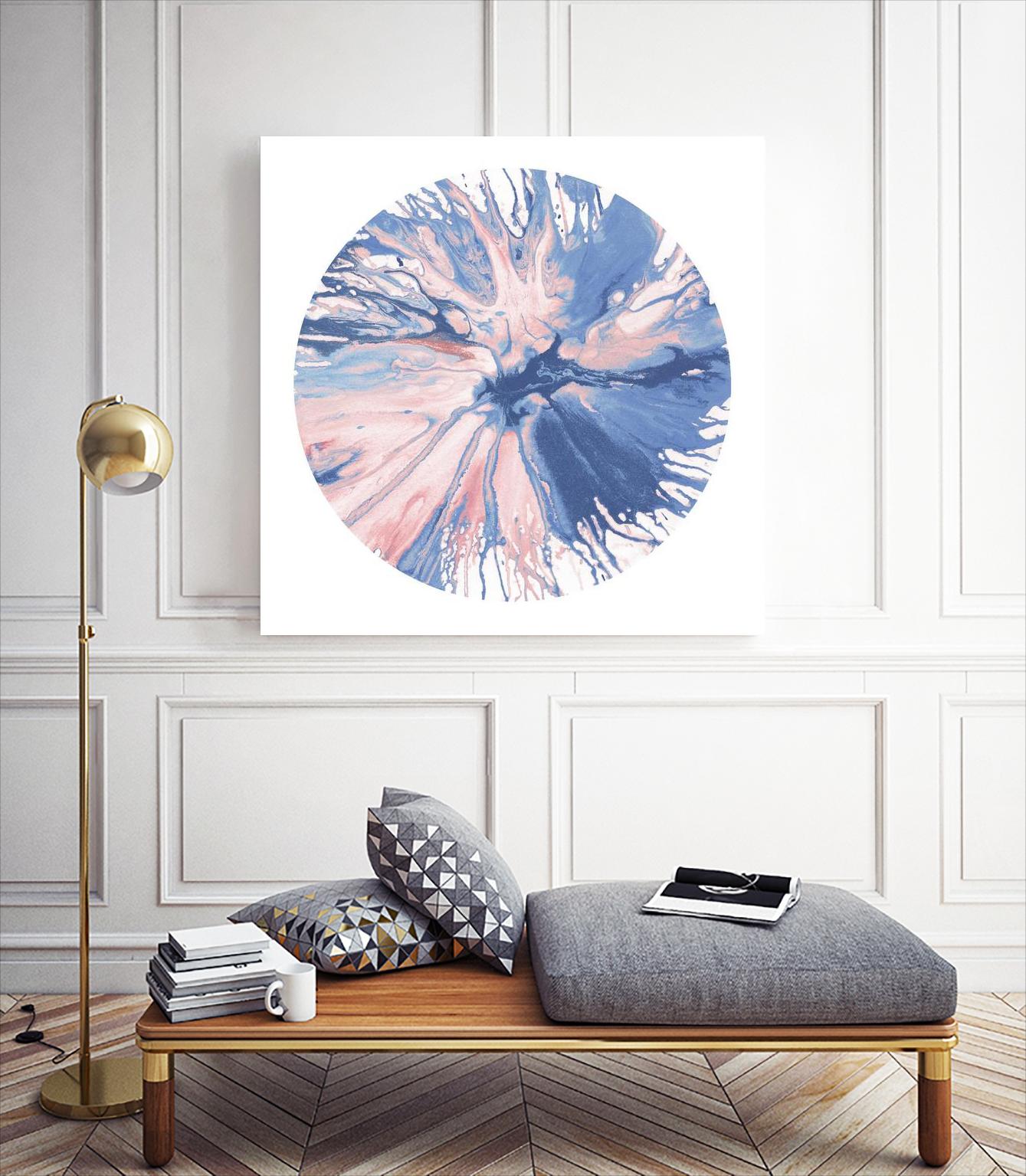 Spin Art 21 by Kyle Goderwis on GIANT ART - purple abstract