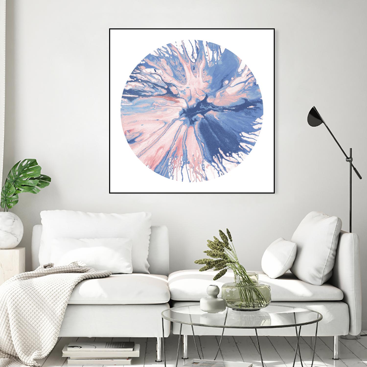 Spin Art 21 by Kyle Goderwis on GIANT ART - purple abstract